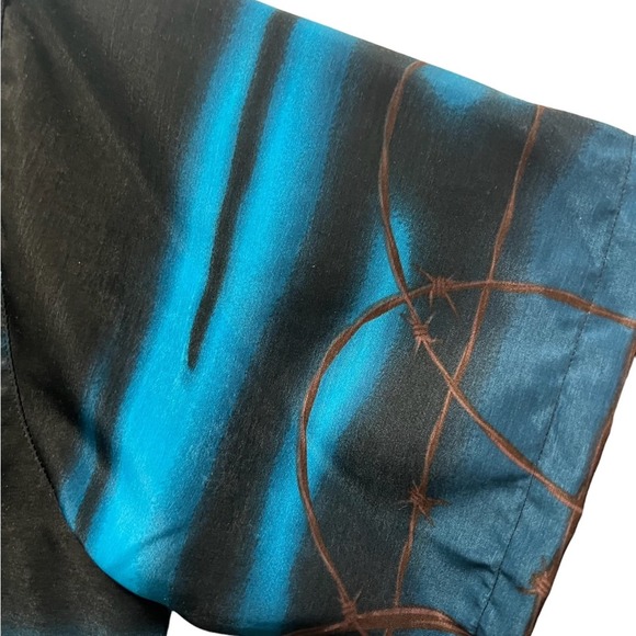 Authentic Club Shirt Steve&Barry”s , Short sleeve button up. Size L - Picture 3 of 7